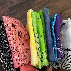 Assorted handkerchiefs